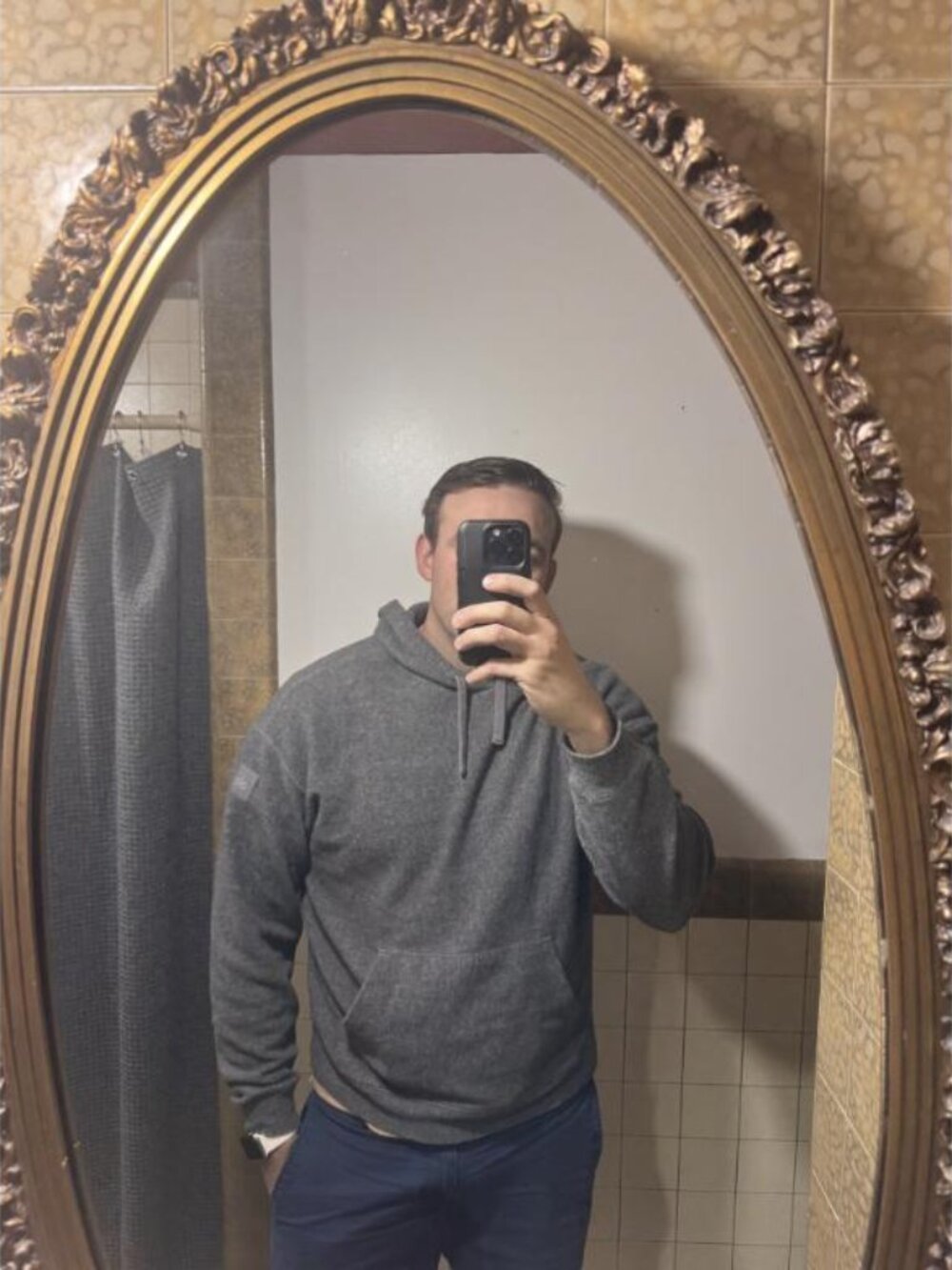 Alo Yoga Sherpa Fleece Hoodie Gray XL